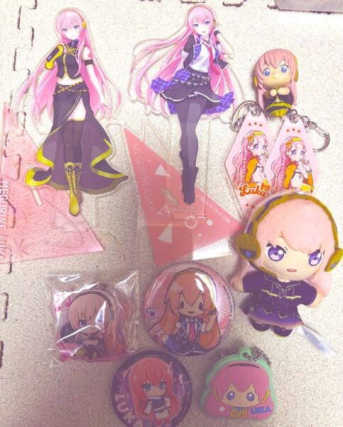 巡音ルカ セット プロセカ グッズ ボーカロイド VOCALOID 百均コラボ めぐりねるか 初音ミク
