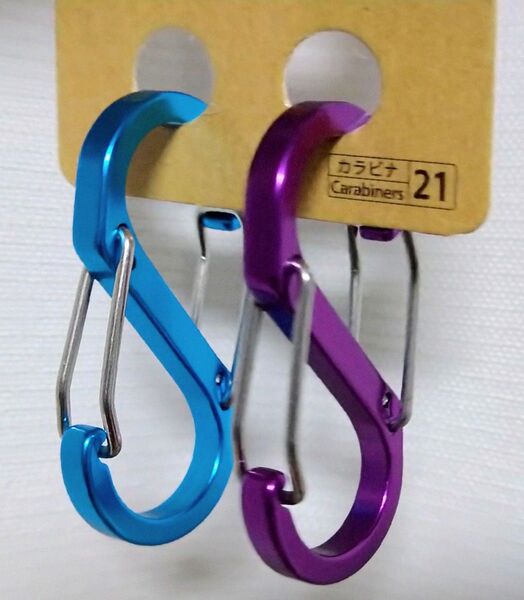 カラビナ キーホルダー S字フック