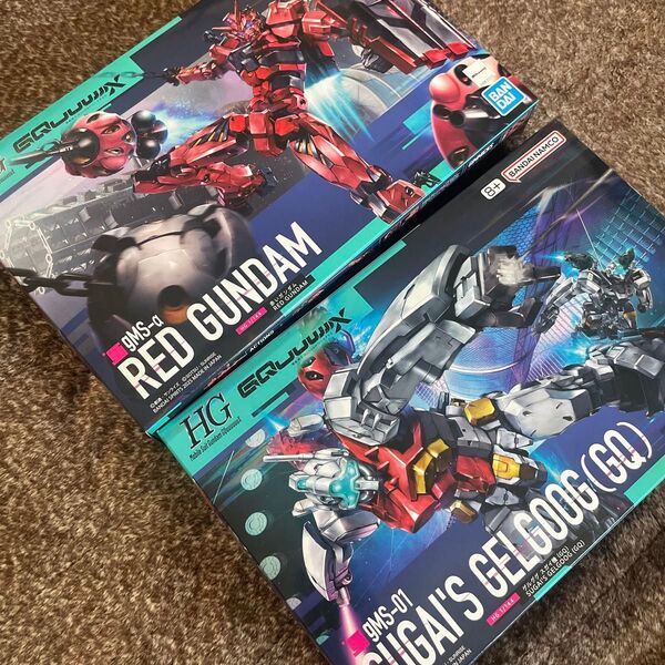 未使用 HG 1/144 赤いガンダム ゲルググ スガイ ジークアクス GQuuuuuuX 機動戦士ガンダム ガンプラ