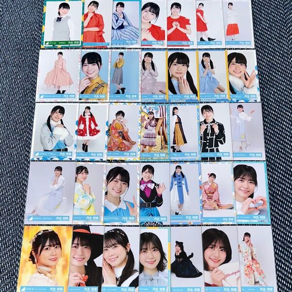 けやき坂46 日向坂46 丹生明里 生写真 35枚 まとめ売り