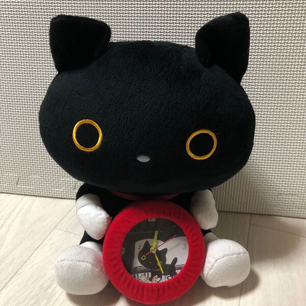 サンエックス SAN-X 靴下にゃんこ ぬいぐるみ 時計 平成レトロ