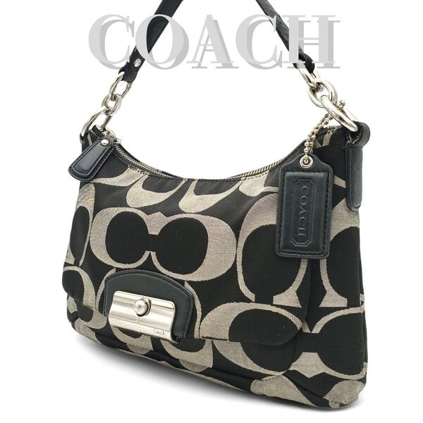 COACH ワンショルダー ハンドバッグ クリスティン シグネチャー 肩掛け