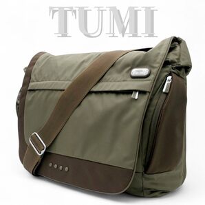 TUMI メッセンジャーバッグ ショルダーバッグ ナイロン 通勤通学 斜め掛け