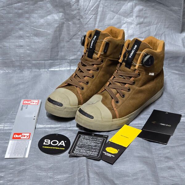 【再出品で9000円】アールエスタイチ DRYMASTER-FIT ライディングシューズ BOA 25.5