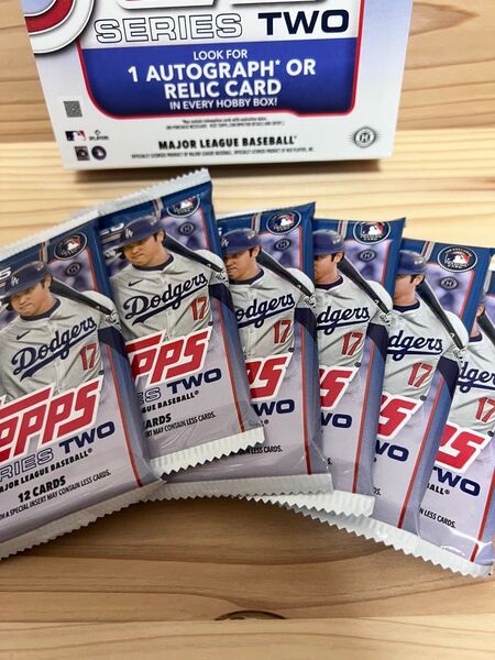 Topps Series 2 MLB 2025 hobby 未開封 6パックセット