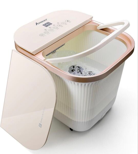 足湯器 足湯 フットバス 温度調節・保温機能 タイマー機能 機器減菌機能 足部シャワー機能 24個の電動もみ玉