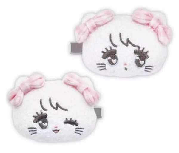 ミッコ mikko characters ぬいぐるみヘアクリップ MOUSSE ムース 2個セット