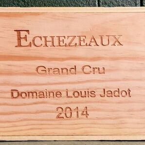 フランス ブルゴーニュ 高級ワイン木箱1、2014’ エシェゾーグランクリュ ドメーヌルイジャド ウッドケース レア品 美品