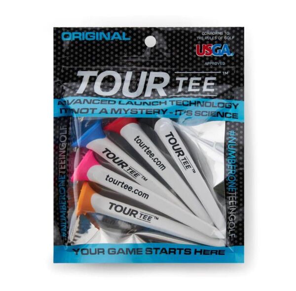 【未使用】ツアーティー オリジナル 5本セット(ロング80mm) 1個 TOUR TEE ORIGINAL ゴルフティー