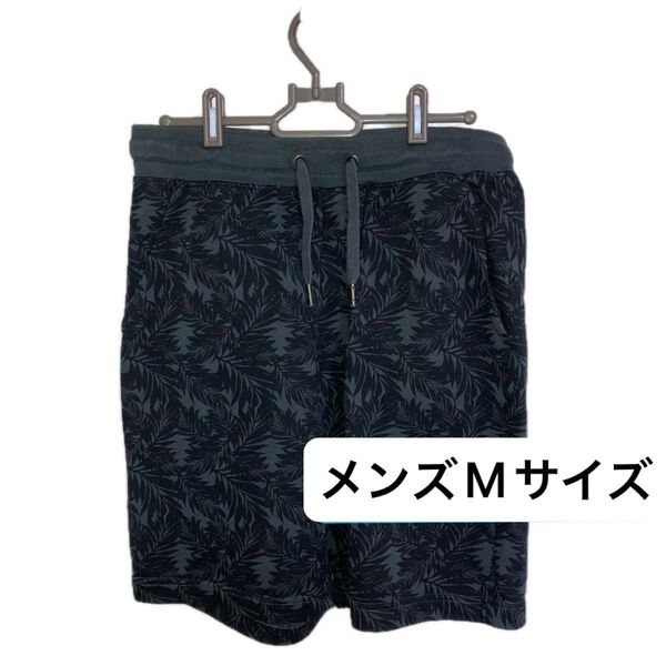 【今週のクーポン対象】 ジーユー GU ハーフパンツ ショートパンツ 半ズボン 短パン 柄 メンズ Mサイズ