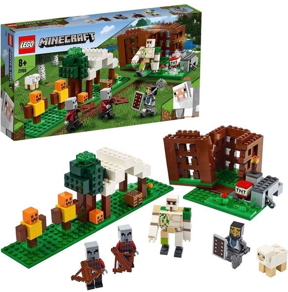 レゴ マインクラフト 21159 LEGO マイクラ ピリジャー部隊