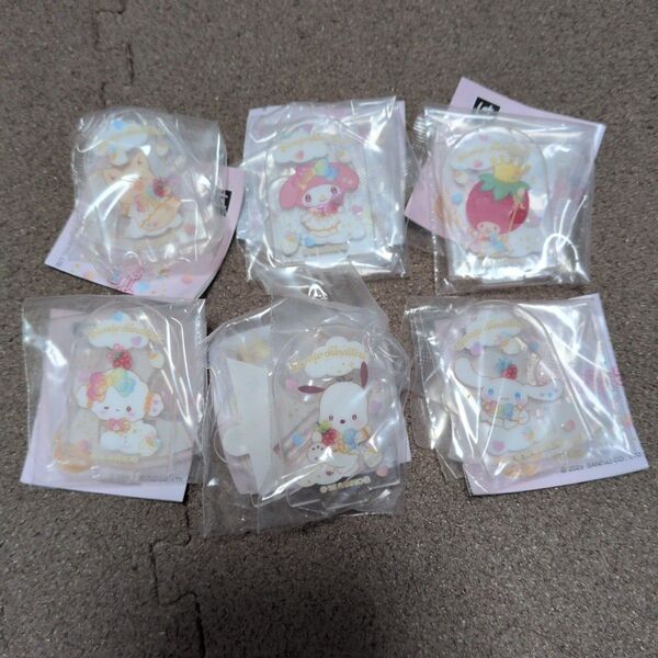 はま寿司サンリオアクリルスタンドシナモンロールポチャッコマイメロディこぎみゅん サンリオ マスコット グッズ