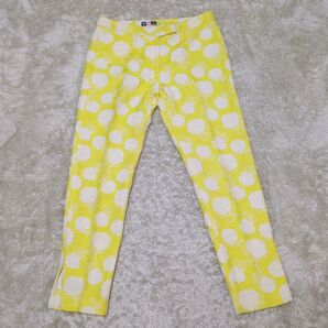 【極美品・38size】 MSGM エムエスジーエム 花柄 総柄 薔薇 パンツ