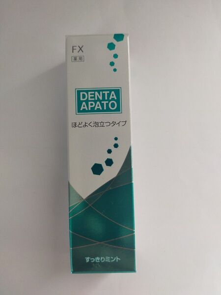 DENTA APATO 薬用歯みがき ほぐよく泡立つタイプ すっきりミント30g