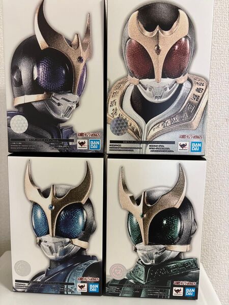 真骨彫製法 仮面ライダークウガ 4個 フィギュアーツ