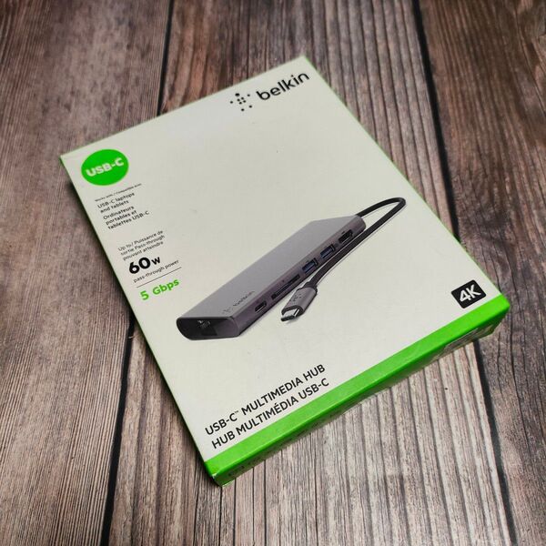 Belkin USB-C マルチメディアハブ 4K 新品未使用