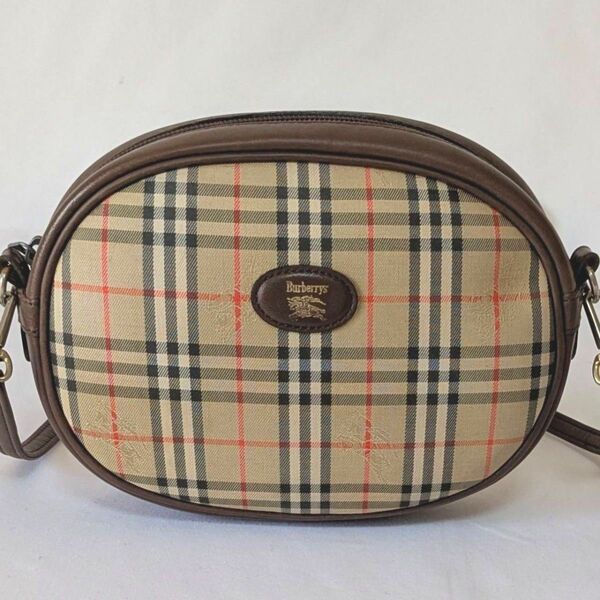 BURBERRY バーバリー ノバチェック シャドーホース ショルダーバッグ サコッシュ ポシェット 2way