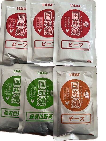 いなば国産鷄6袋&グラン.デリ総合栄養食4袋