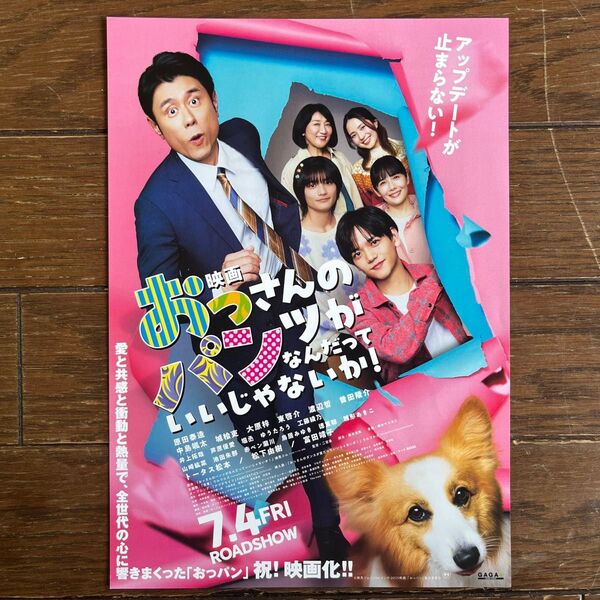 映画『おっさんのパンツがなんだっていいじゃないか!』チラシ フライヤー 非売品