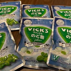 ヴィックス のど飴 プラス ハーバルミントパウダー 6袋