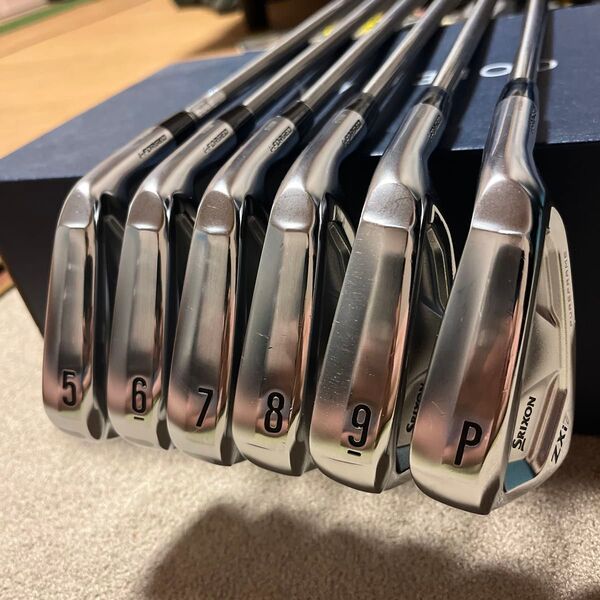 メーカーカスタムクラブ ダンロップ SRIXON ZXi7 右用 アイアン 6本セット(#5-PW) スリクソン 2024 正規品