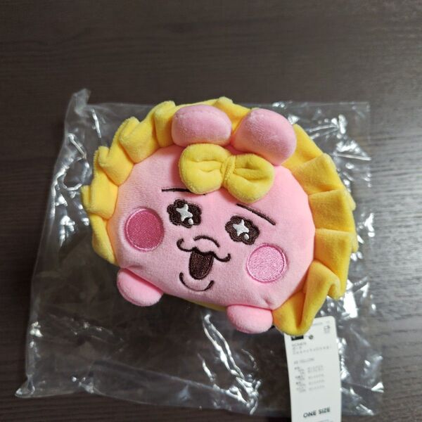 GU おぱんちゅうさぎ ぬいぐるみ ポーチ イエロー 黄色 おぱんちゅ ペンケース ペンポーチ マスコット キラキラ お顔