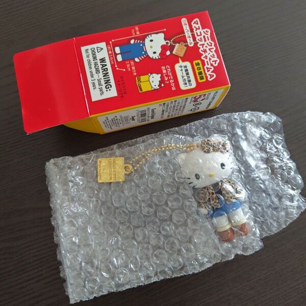 ヒョウ柄 シークレットマスコットチャーム A ハローキティ展 グッズ キーホルダー マスコット キティ ギャル サンリオ キティ展