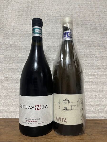 フィネスワイン NICOLAS-JAY DOMAINE ALAIN MATHIAS 2本セット