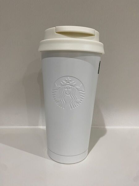 スターバックス スタバ STARBUCKS リサイクルステンレスタンブラー ホワイト