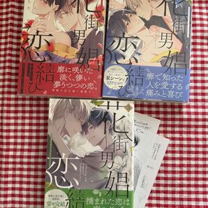 花街男娼恋結び 完結 全巻 セット もちた BL コミック