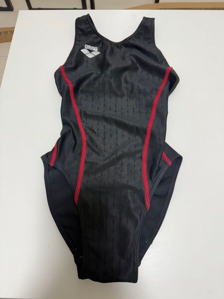 競泳水着 アリーナ 140cm 光沢黒ブラック