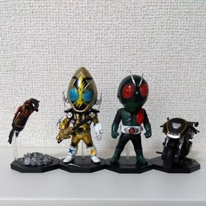 WCF 仮面ライダー フィギュア 4体セット まとめ売り