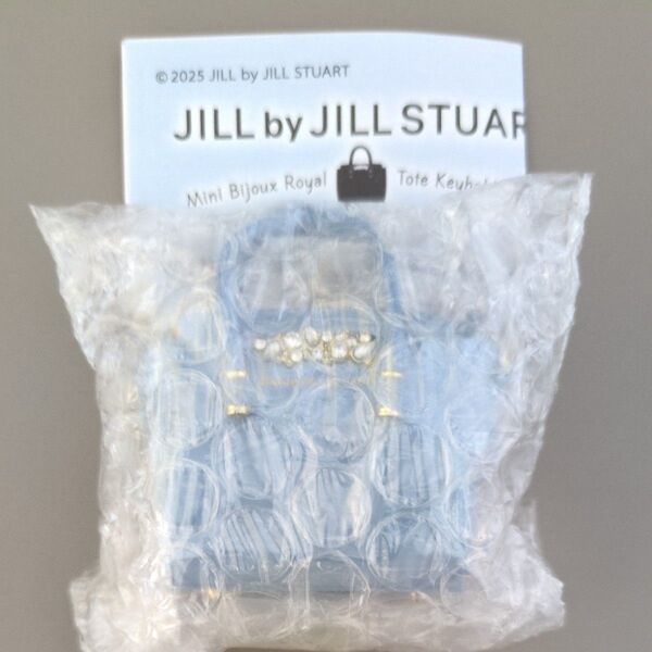 JILL by JILL STUART ミニビジューロイヤルトート キーホルダー ブルー