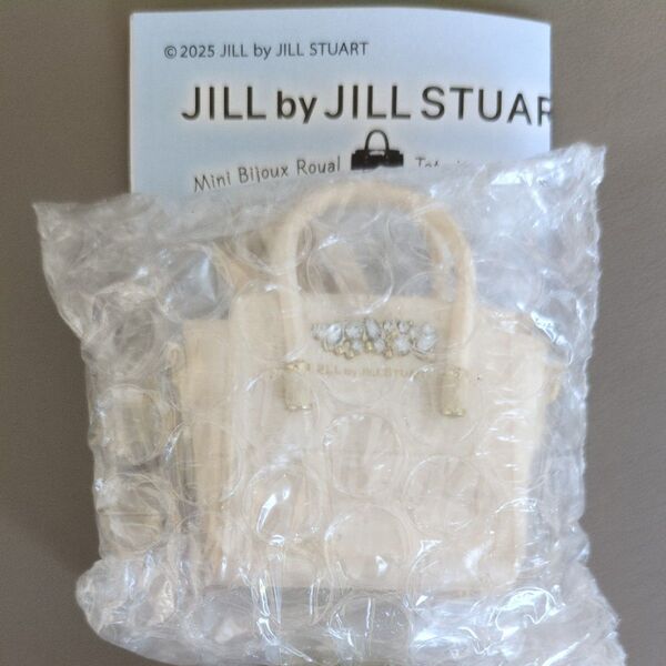 JILL by JILL STUART ミニビジューロイヤルトート キーホルダー ホワイト