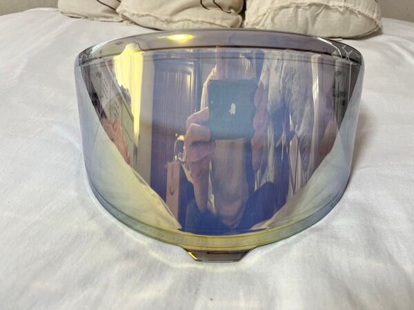 SHOEI 山城エキストラシールド メロースモーク×ゴールド ピンロック付き CWR-F2 Z-8 X-15