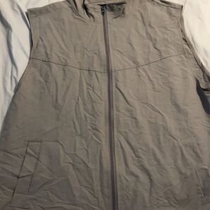 ベスト ノースリーブ グレー メンズ