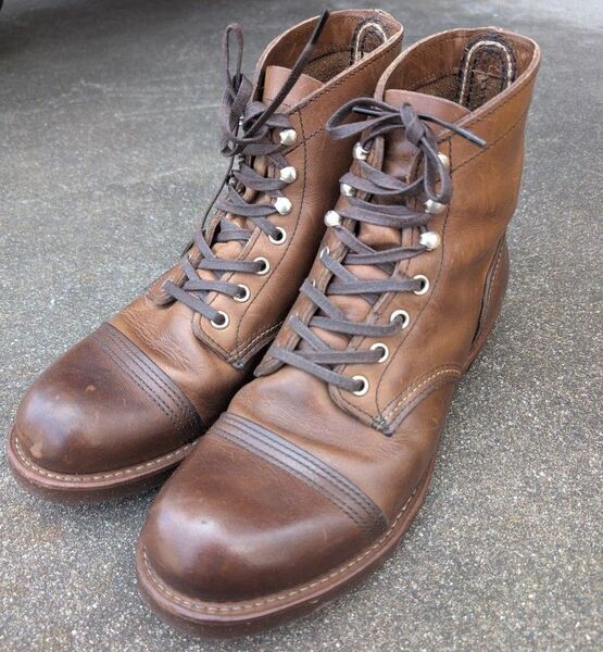 レッドウィング 8111 アイアンレンジ アイアンレンジャー US8.5D 26.5cm アンバーハーネス Redwing