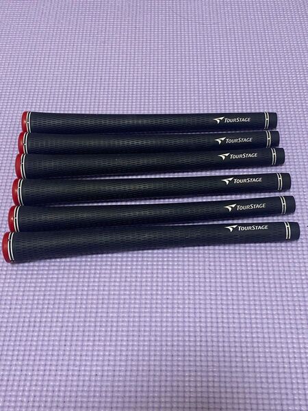 TOURSTAGE ツアーステージ ゴルフグリップ 6本セット