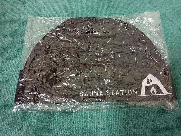 SAUNA STATION サウナハット 黒【非売品】