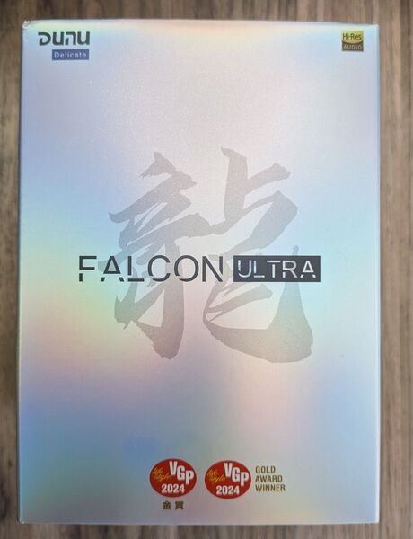 【美品】DUNU FALCON ULTRA(HAYABUSA ULTRA) チタニウムグレイ リチウムマグネシウム金属振動板