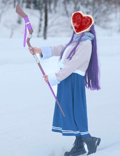 葬送のフリーレン フェルン コスプレ 衣装 冬服+杖セット
