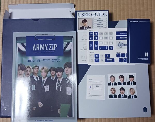 BTS GLOBAL OFFICIAL FANCLUB ARMY MEMBERSHIP KIT 8期生