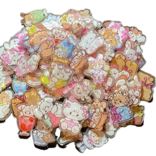 アクリルパーツ2cm 30枚セット MIKKO