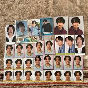 松田元太 データカード 厚紙 トレーディングカード ステッカーシール カレンダーカード