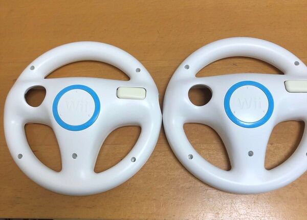 【匿名 送料無料】家庭用ゲーム機 任天堂Wii用マリオカートハンドル399-30