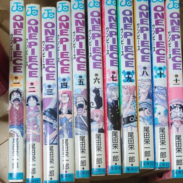 初版ONE PIECE ワンピース 漫画 コミック 1〜11巻初版セット(3巻を除く)