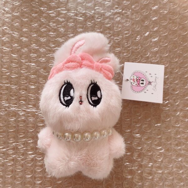 【新品】エスターバニー ぬいぐるみ キーホルダー ピンク ミニ