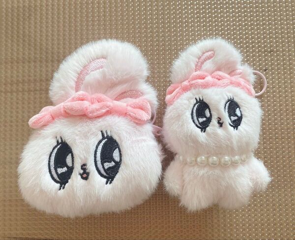 【タグ無し】エスターバニー コインケース ぬいぐるみ ピンク 新品