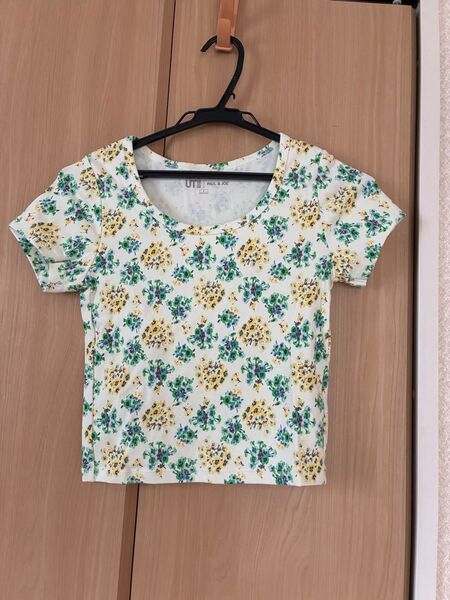 ユニクロ ポール&ジョー コラボTシャツ 花柄 Sサイズ