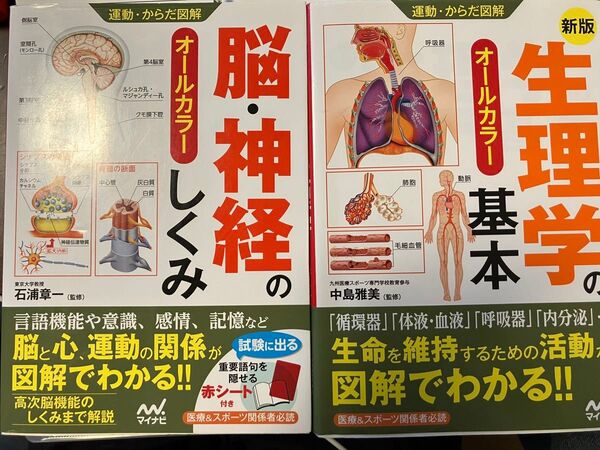 【2冊セット】脳・神経のしくみ&生理学の基本